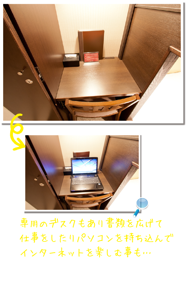 ��p�̃f�X�N�����菑�ނ��L���Ďd����������p�\�R������������ŃC���^�[�l�b�g���y���ނ��Ƃ॥� ���t�����g�ɂăp�\�R���̑ݏo�����i�L���j